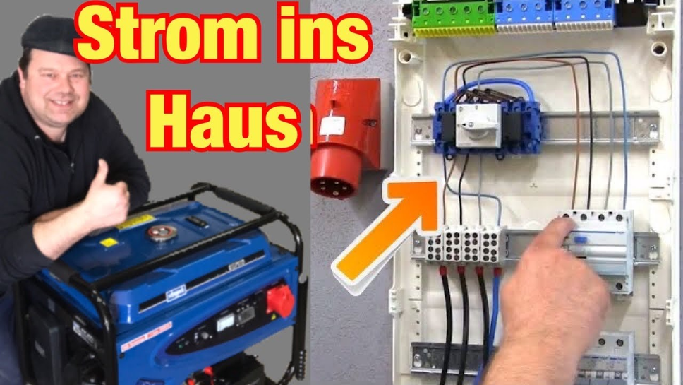 Wie kann ich Notstrom ins Haus einspeisen? Proifwood